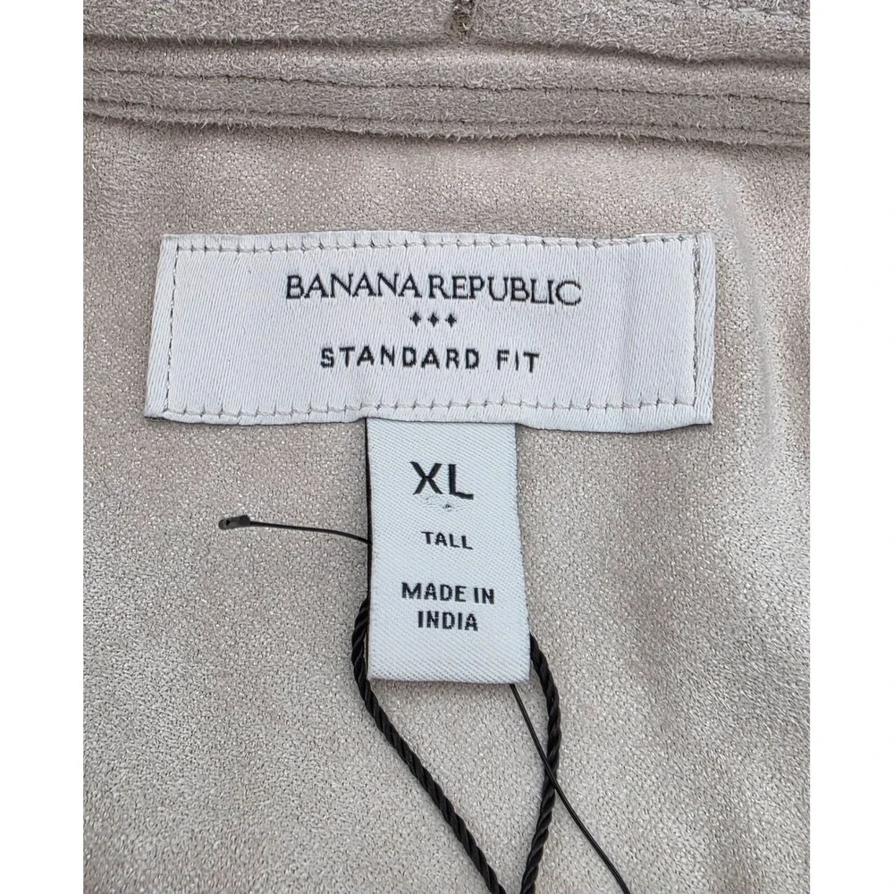 BANANA REBUPLIC MENS‎ BUTTON DOWN SHIRT XL STANDARD FIT CREAM